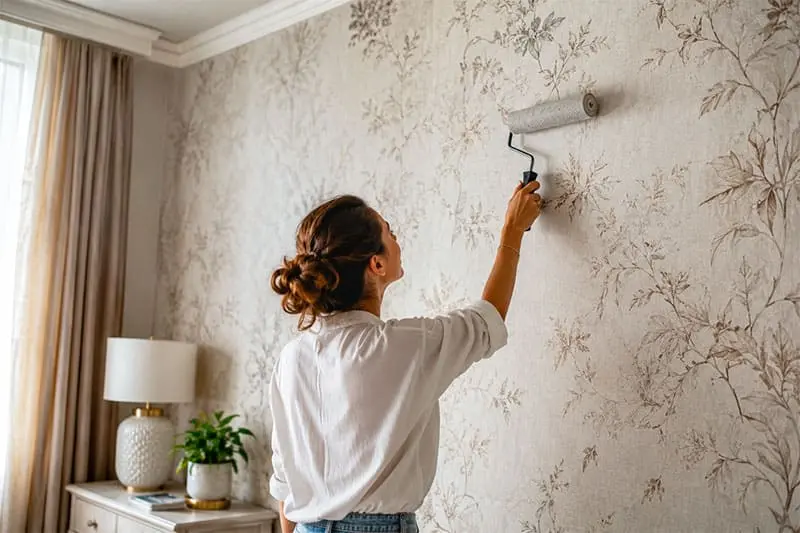 paintable wallpaper